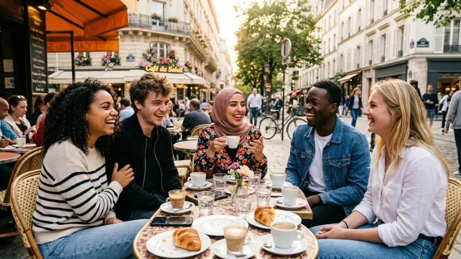 Des personnes qui découvrent de vraies connexions avec Menta Social