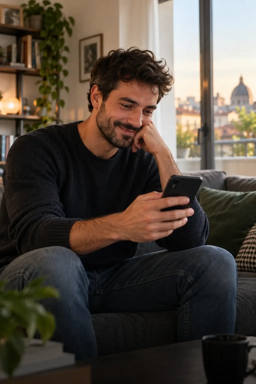 Coppia ad un appuntamento romantico libero dalla superficialità