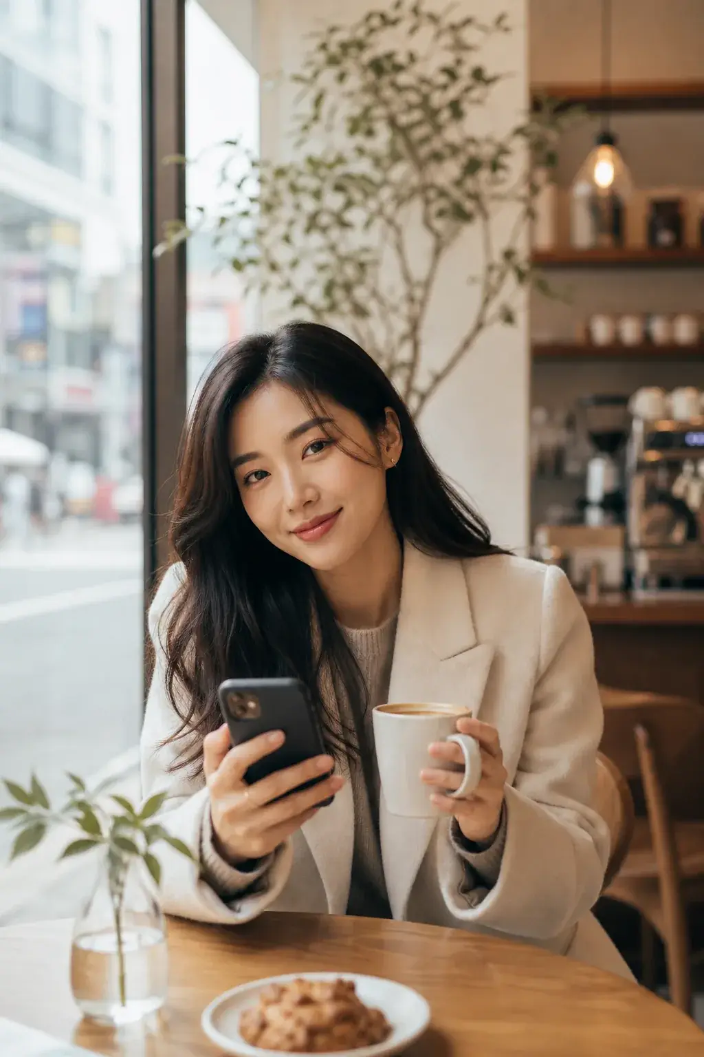 안전과 편안함 대화를 나누며 웃고 있는 두 남자